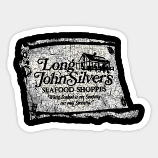 Long John Silver's Sticker